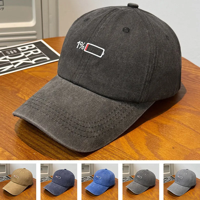 

Hats for Men Low-battery Washable Baseball Caps for Men Fashion Sun Protection Hat Men's Baseball Cap Designer Cap Men Golf Hat