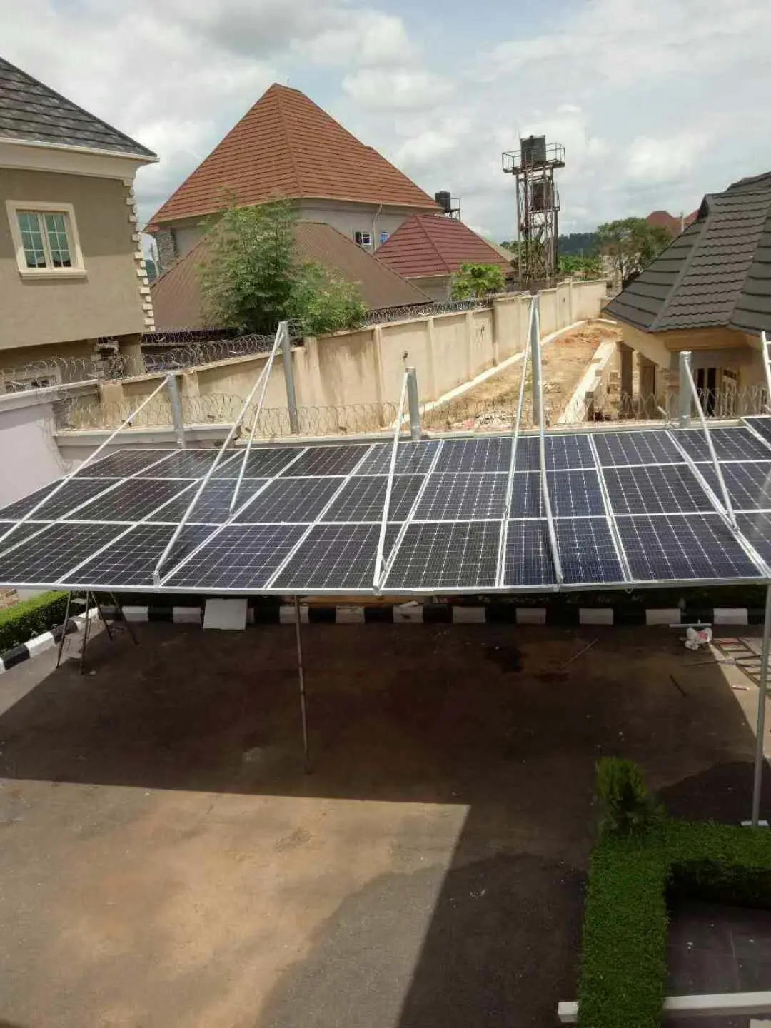 30kW 50KW On/Off Grid Solar PV Panel Home Energy Storage System with Pure Sine Wave Inverter and Lithium Ion Battery