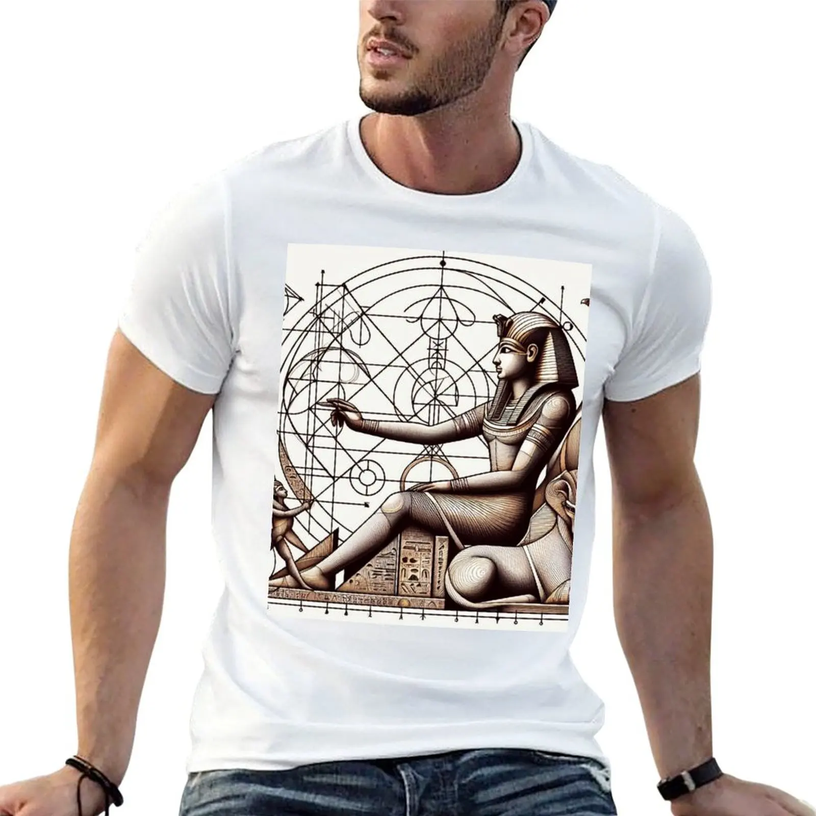 My collection, which I called Egyptology, is undoubtedly one of the wonders of that universe T-Shirt Work Style Casual T-Shirt