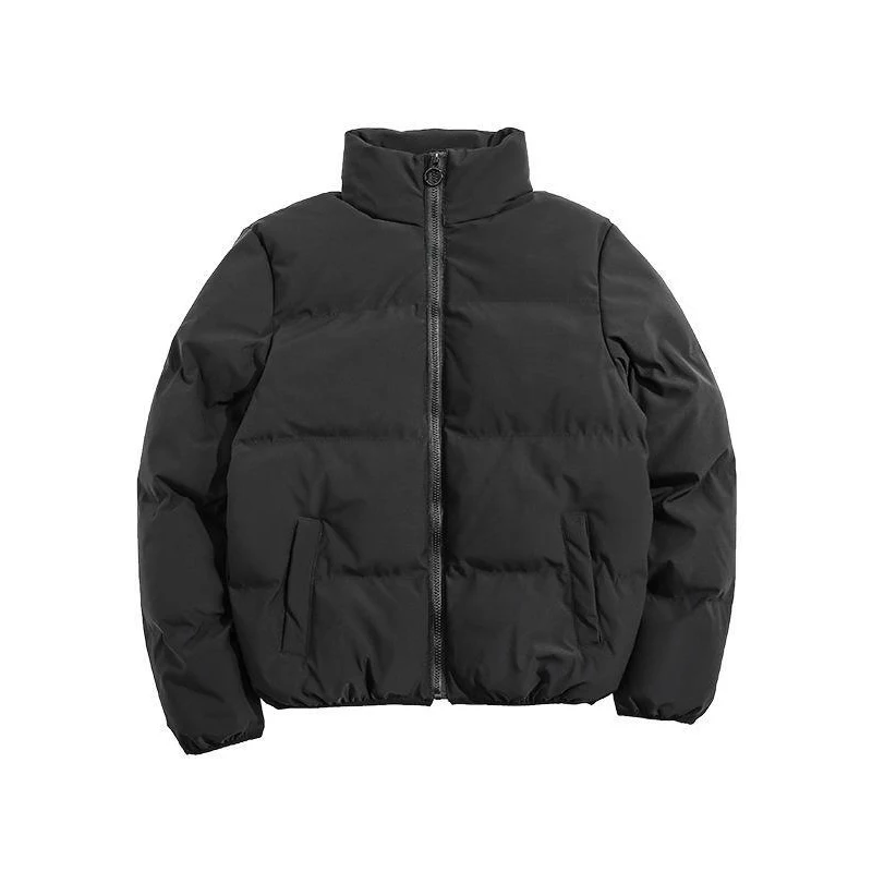 

2024MRMT 2024 Brand New Women's Casual Jacket Cotton-Padded Jacket Solid Color Short Bread Jacket Stand-Up Collar Women