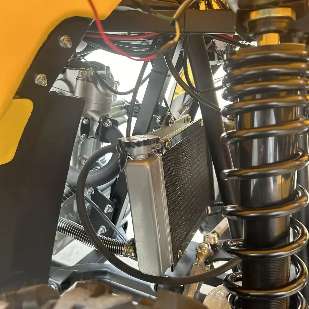 15-дюймовый четырехколесный электрический стартер, универсальный снегоход, автомобиль для уличного снегоуборщика, щетка для снега, толкатель для снега