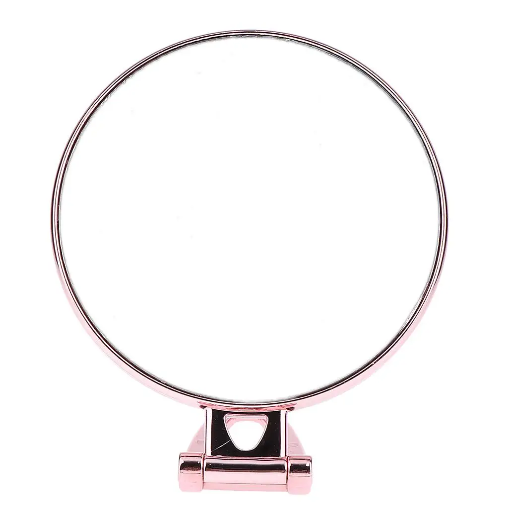 Countertop Makeup Vanity Mirror Plastic Adjustable Angle for Bathroom