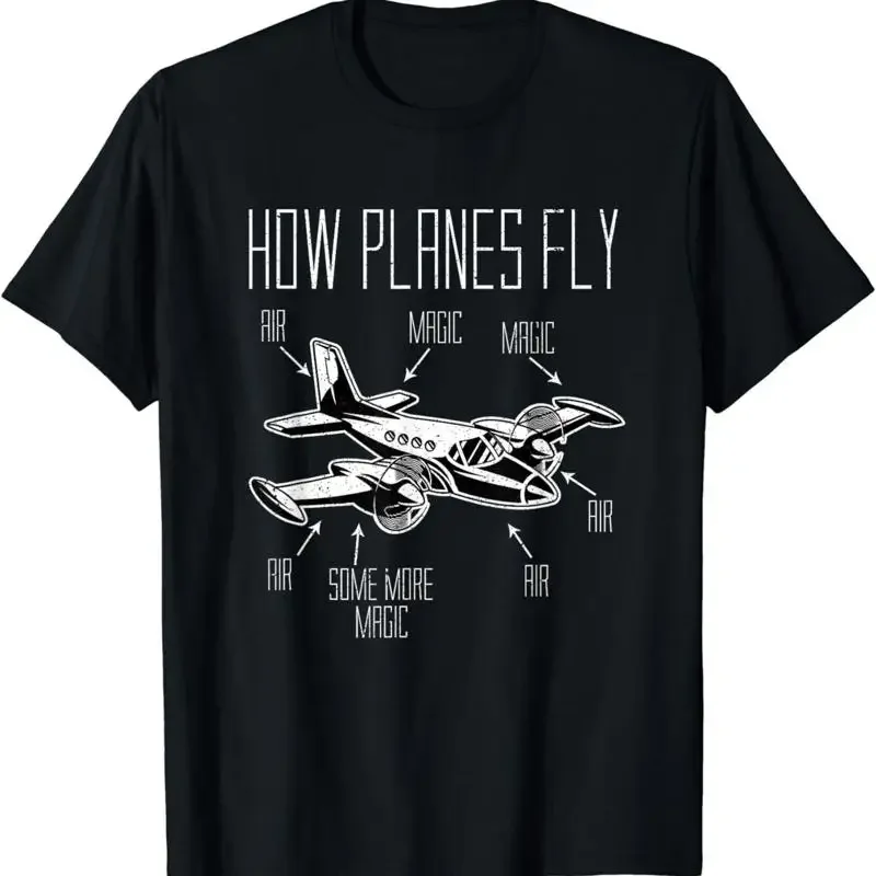 Funny Pilot Aviation Physics T Shirt