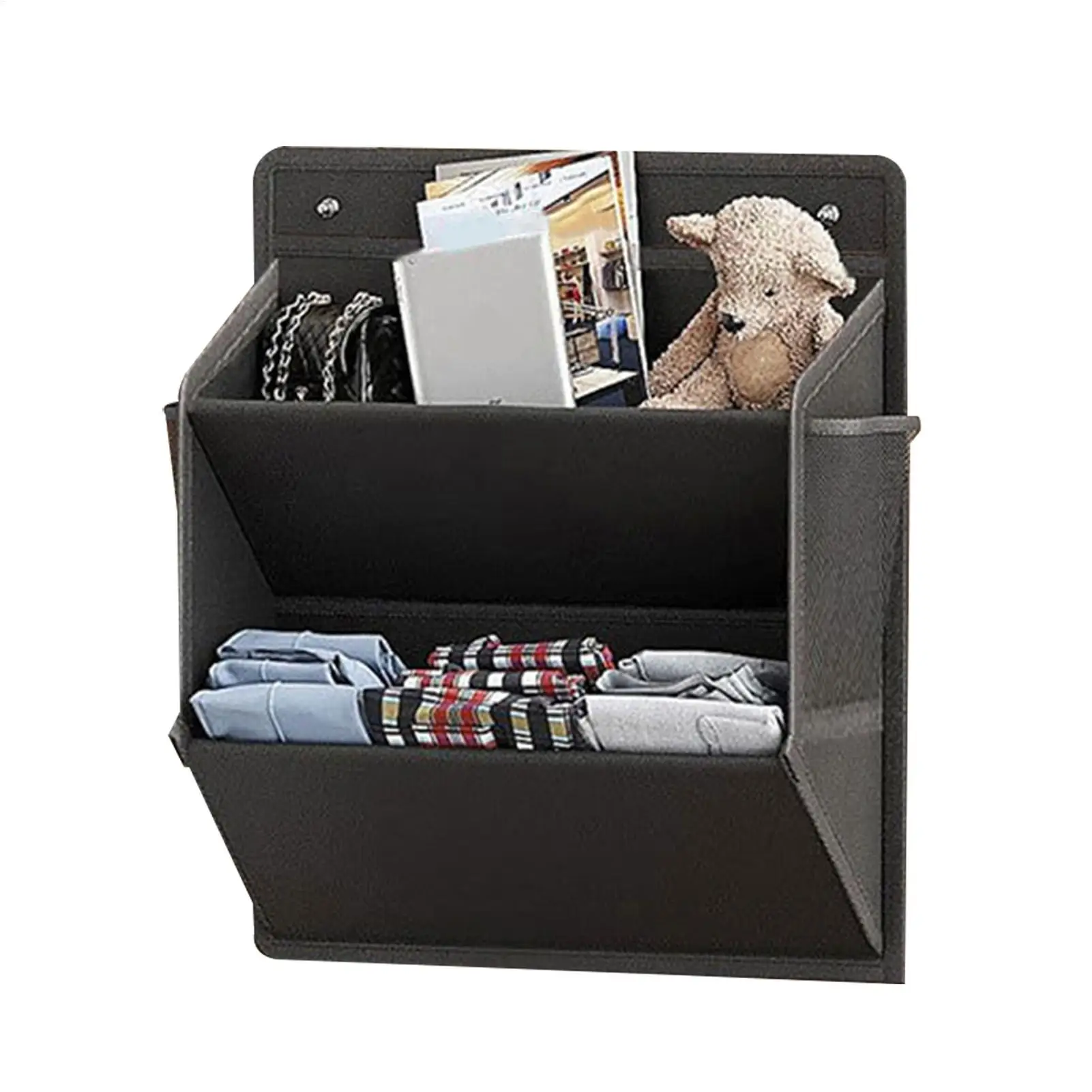 RV Shoe Storage With Adhesive Tape Door Shoe Rack With Large Deep Pockets Suitable For Campers Narrow Space Wardrobe Storage