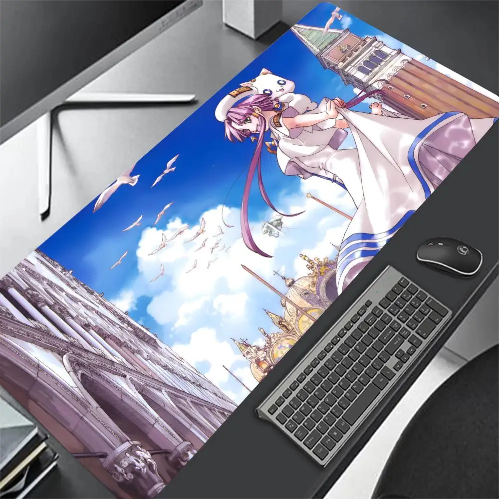 Anime ARIA Mousepad Large Gaming Mouse Pad LockEdge Thickened Computer Keyboard Table Desk Mat