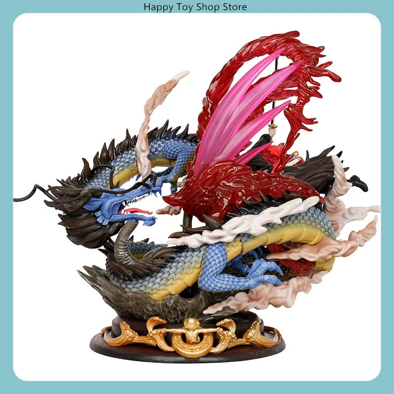

18cm One Piece Kaido Zoro Battle Modle Anime Figure Model Statue Collection Desktop Decoration Ornament Toys Gifts For Fans