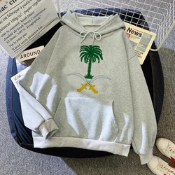 Saudi National Day hoodies women graphic Korean style Hooded Shirt pulls female graphic Pullover