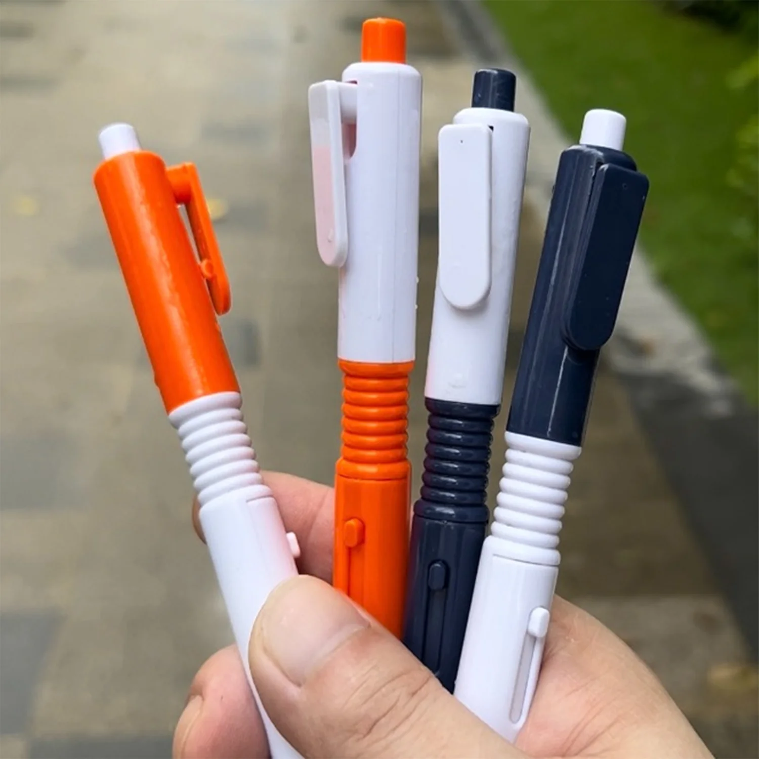 Teasing ballpoint pen and water gun, decompression interactive new and unique toy pen (can write and prank)
