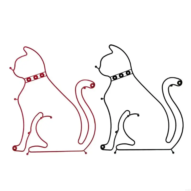 

H8WB Retro Cartoon Animal Wall Hook Minimalist Iron For Bedroom And Entryway