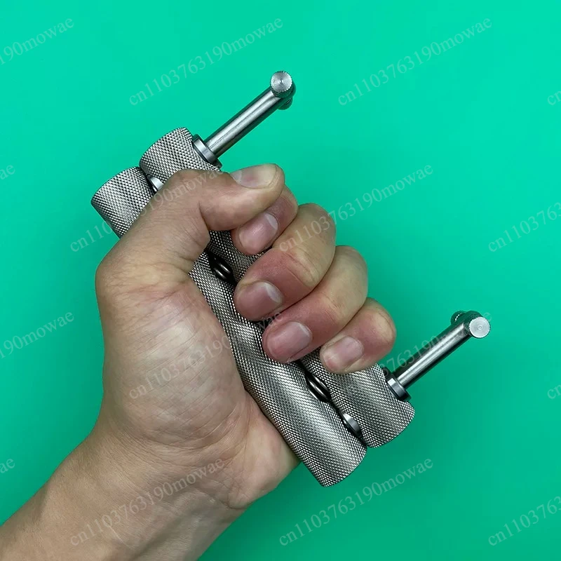 Portable five-speed adjustable grip distance Heavy-duty advanced finger training Professional heavy-weight stainless steel grip
