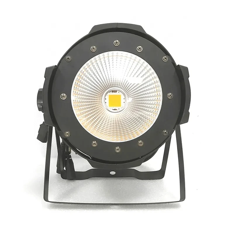 1 Pcs 100w Best Price Amber&White Led Cob Par Light 2 In 1 Led Stage Parcan Light Arndoor CW-0100