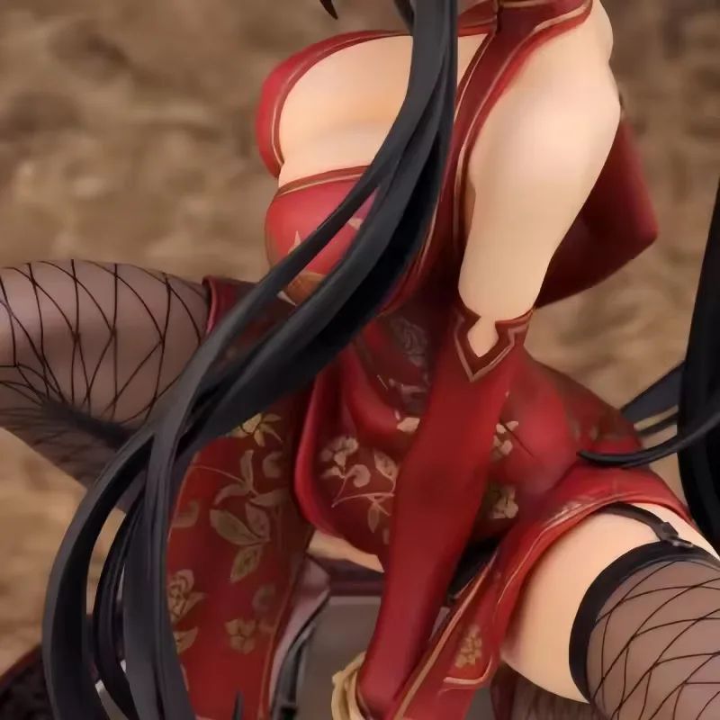 Anime Figuren Twilight Mensen Winter Maan Jasmijn Tricolor 1/6 Animatie PVC Model Met Cheongsam Ornament Collectie Speelgoed Geschenken