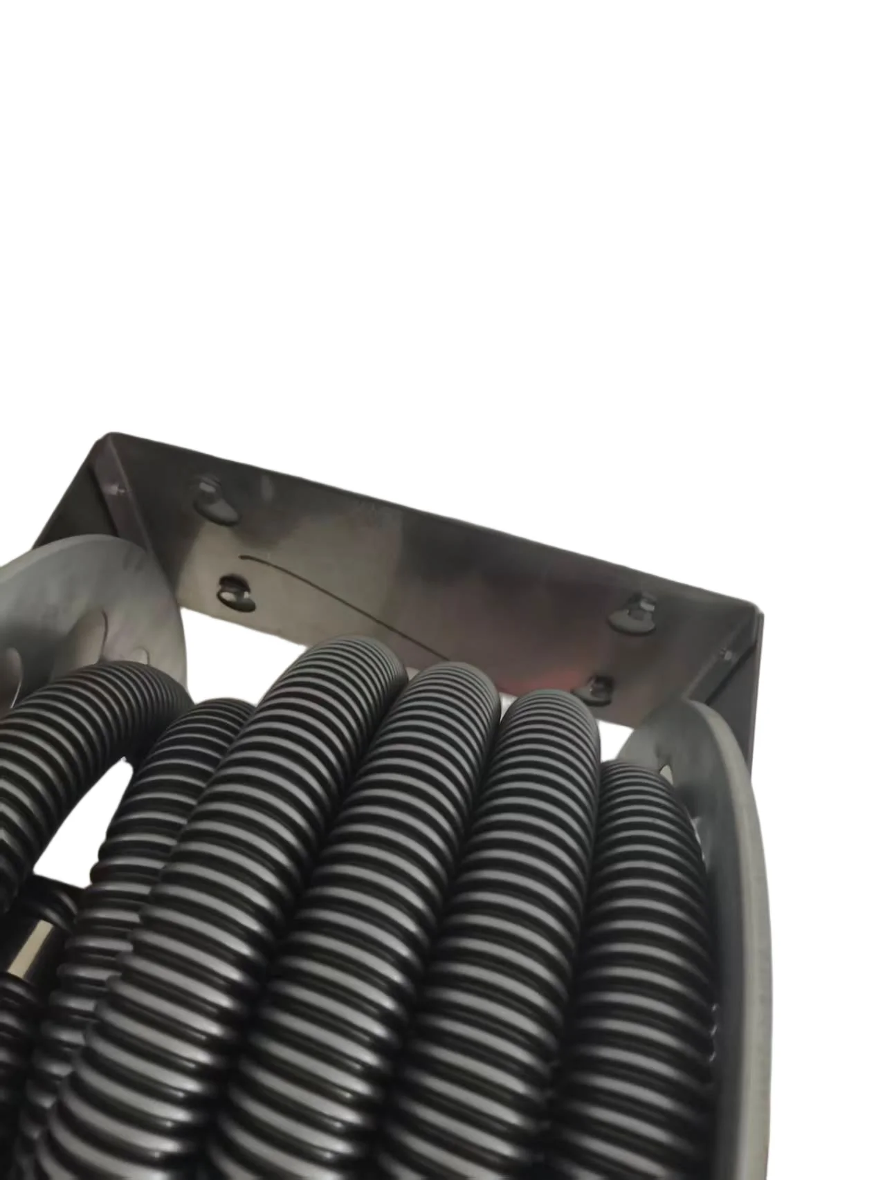 Wall Mounted Retractable Vacuum Hose Reel with 30ft 1-1/4