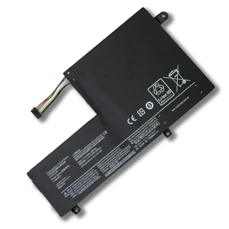 L14M3P21 11.1V 4050mAh 45Wh High Capacity Li-Polymer Replacement Laptop Battery for Lenovo IdeaPad 1200 Flex 3 1470 Edge 2 1580