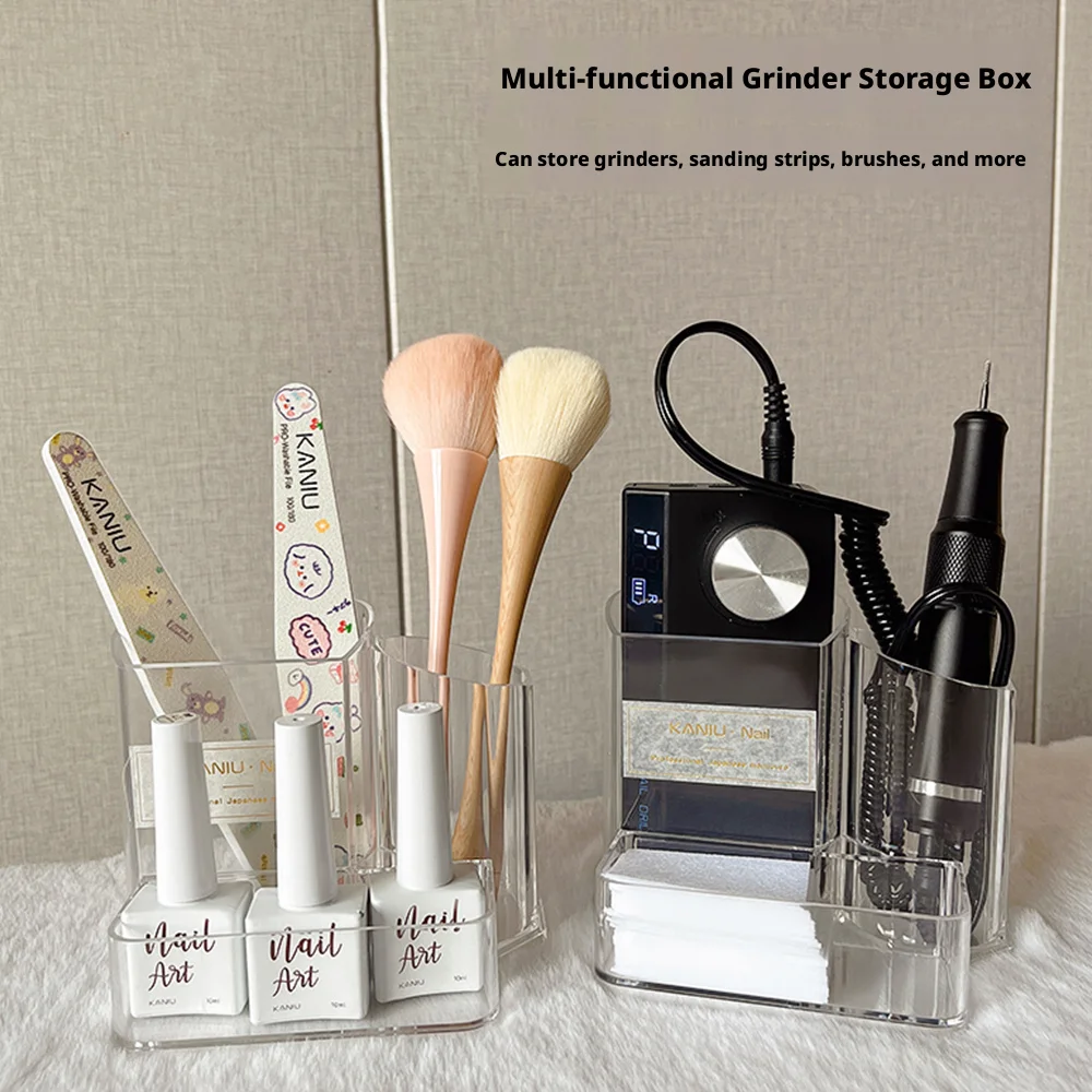 Acrylic Desktop Organizer Multifunctional Desktop Storage Box Cosmetic Organiziation Shelf Countertop Storage And Display Box