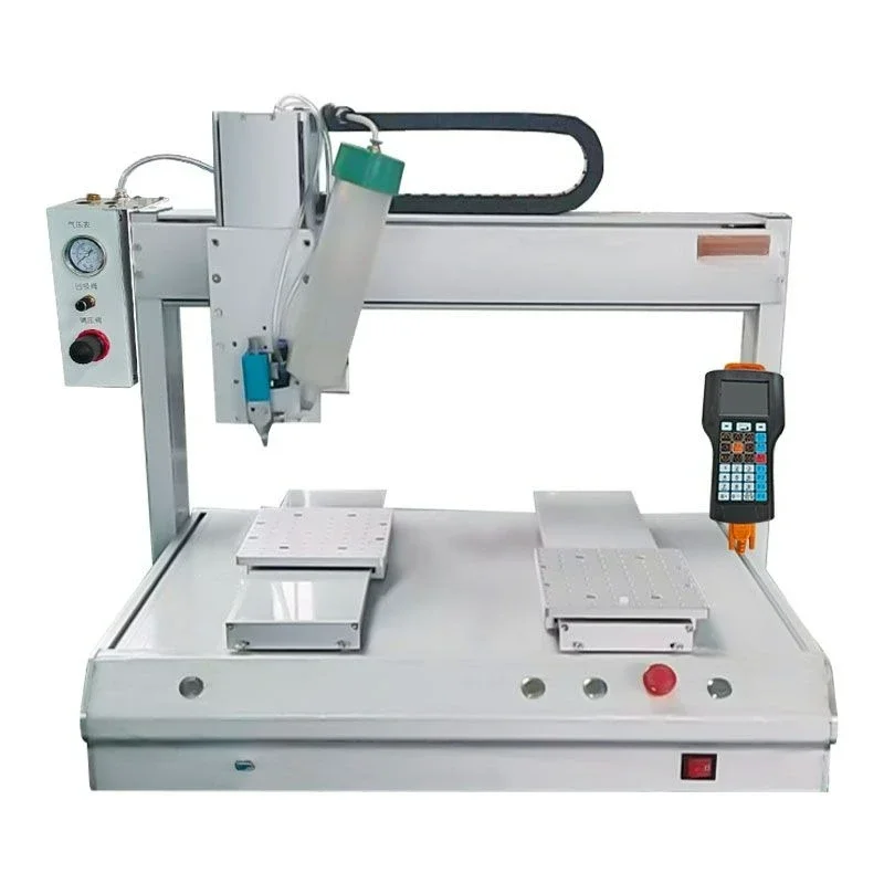 Large capacity yellow glue automatic glue machine, polyurethane silicone epoxy glue, high precision glue control