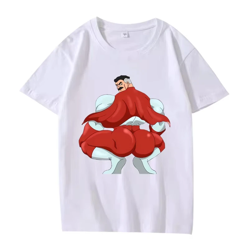 

Футболка Invincible Omni-Man Essential для мужчин и женщин, большие топы из 100% хлопка, лидер продаж, летние топы унисекс с короткими рукавами и графикой