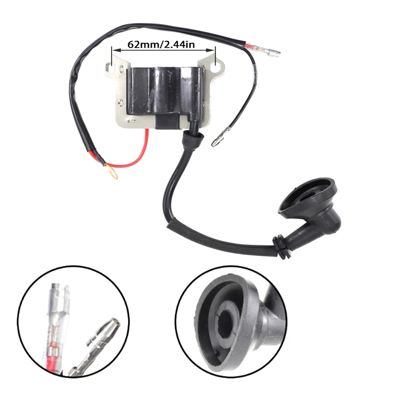 

Ignition Coil 1E48F Ignition Coil Ignition Coil Fit For 63cc Brush Cutter Grass Trimmer 48 Engine 48F Grass Cutter Mower 1E48F