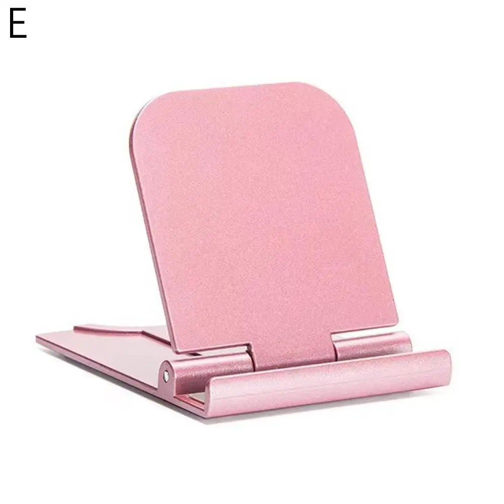 1Pc Mini Mobile Phone Desktop Stand Foldable ABS Material Angle Desk Adjustable Tablet Holder Stand Support Stand Cell Phon R6P0