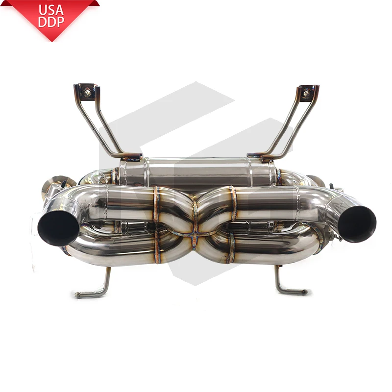 

ING Ss304 with valve Catback for Lamborghini Aventador LP770 upgraded SVJ Exhaust Parts