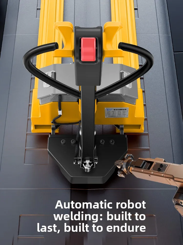 Electric forklift 1 ton, truck small hydraulic truck lithium battery battery, 2 tons loading and unloading pallet