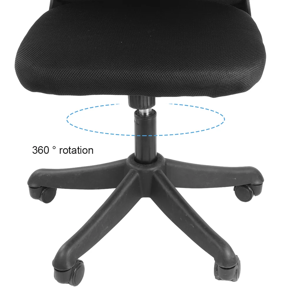 [EU-Lager] Bürostuhl, verstellbarer Schreibtisch, Drehstühle, drehbare Armlehne, Computerstuhl, Lordosenstütze, ergonomischer Bürostuhl