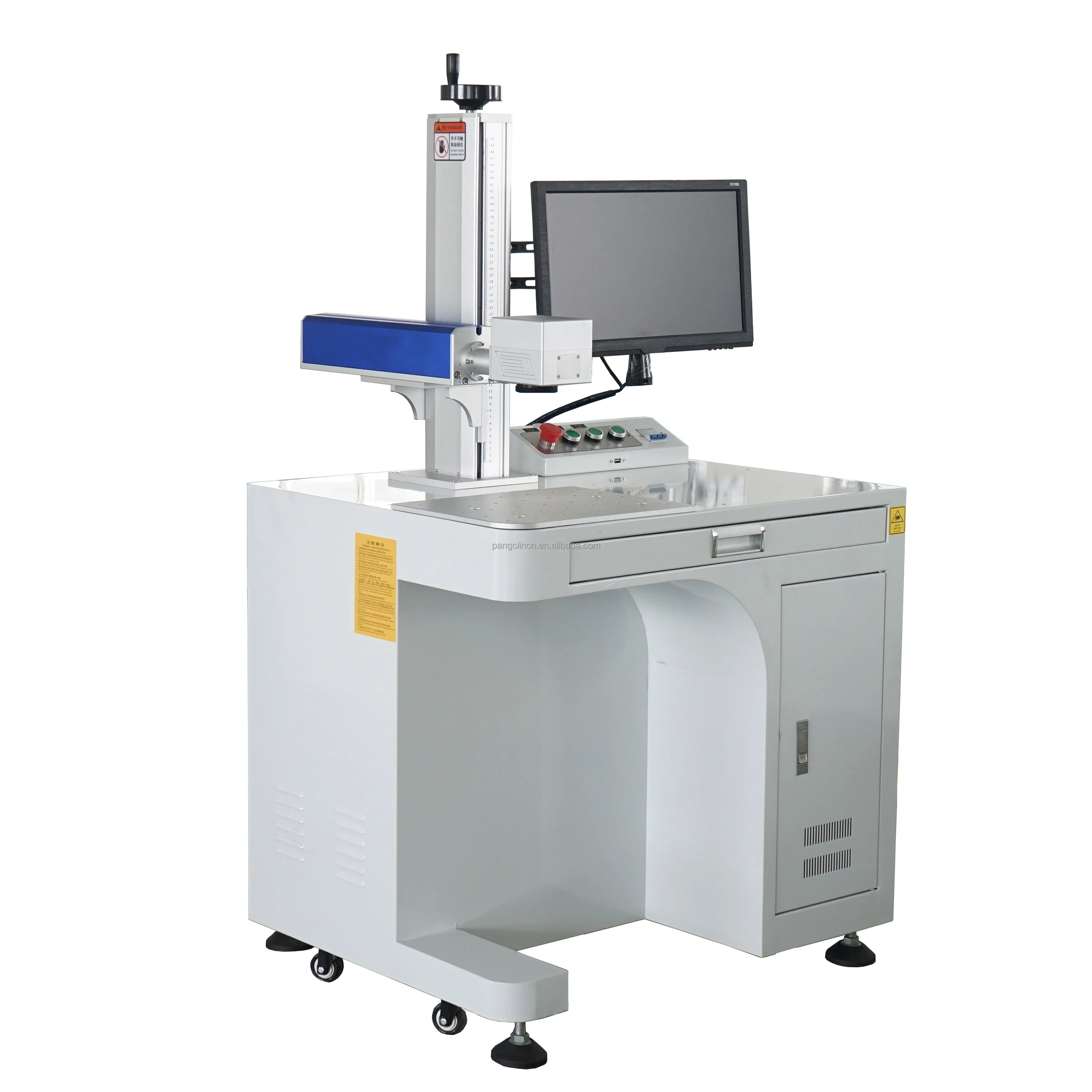 Smart UV Fiber Laser Marking Machine for Metal and Plastic Engraving Cutting with High-Speed Performance