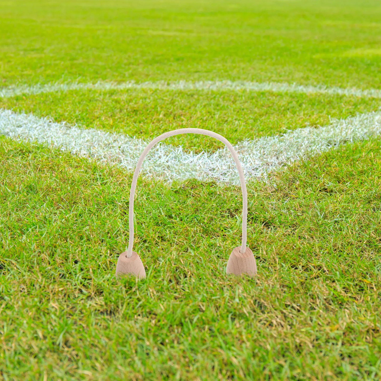 

5 Pcs Croquet Goal Game for Families Wickets Parks Accessories Replacement Cotton Rope Outdoor