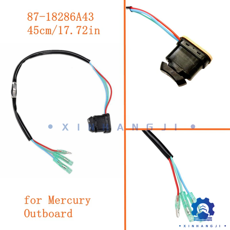 

87-18286A43 Переключатель триммера и наклона для подвесного двигателя Mercury 881170 А1 881170 Аксессуары для лодок с дистанционным управлением A2