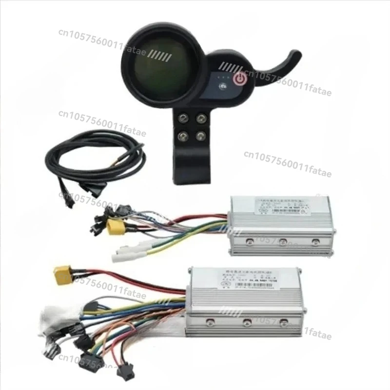 

Electric Scooter Dual Drive Controller JP 48V 52V 60V 25A 50A Brushless Controller AB Front Rear Drive Controller Kit,2
