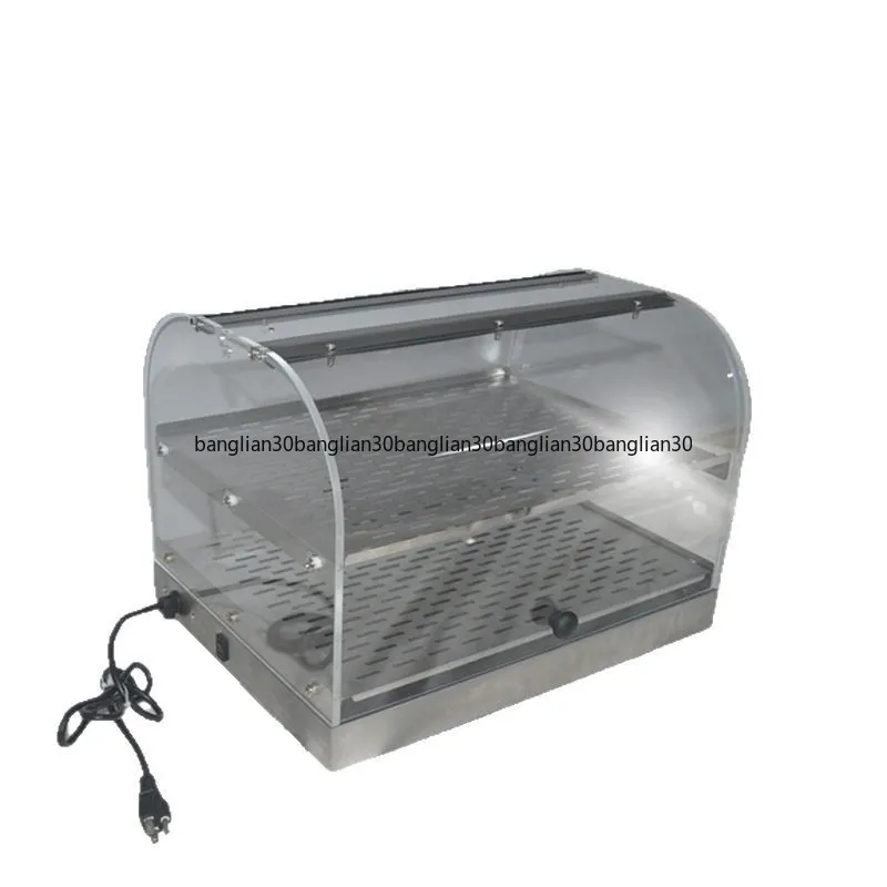 

Insulation Display Commercial Heating Constant Temperature Cooked Food Egg Tart Burger Fried Chicken Incubator