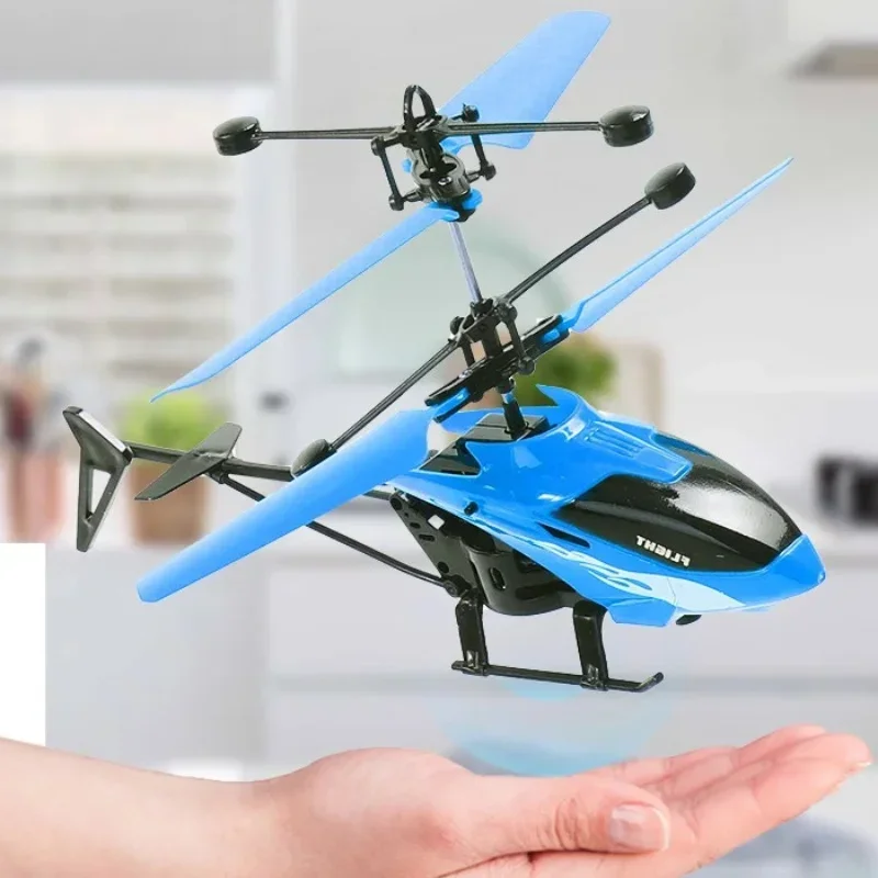 Dron de inducción infrarroja con sensor manual para niños, juguete de avión recargable, modelo de planeador de mosca de lanzamiento, regalo para niños al aire libre, 1 unidad