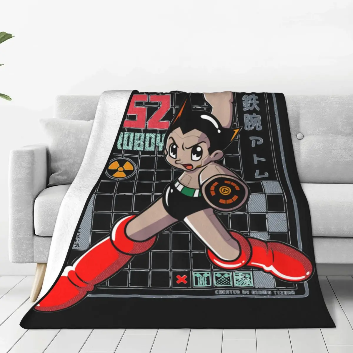 

Фланелевое Одеяло для постельного белья AstroBoy Mighty Atom Astro Boy