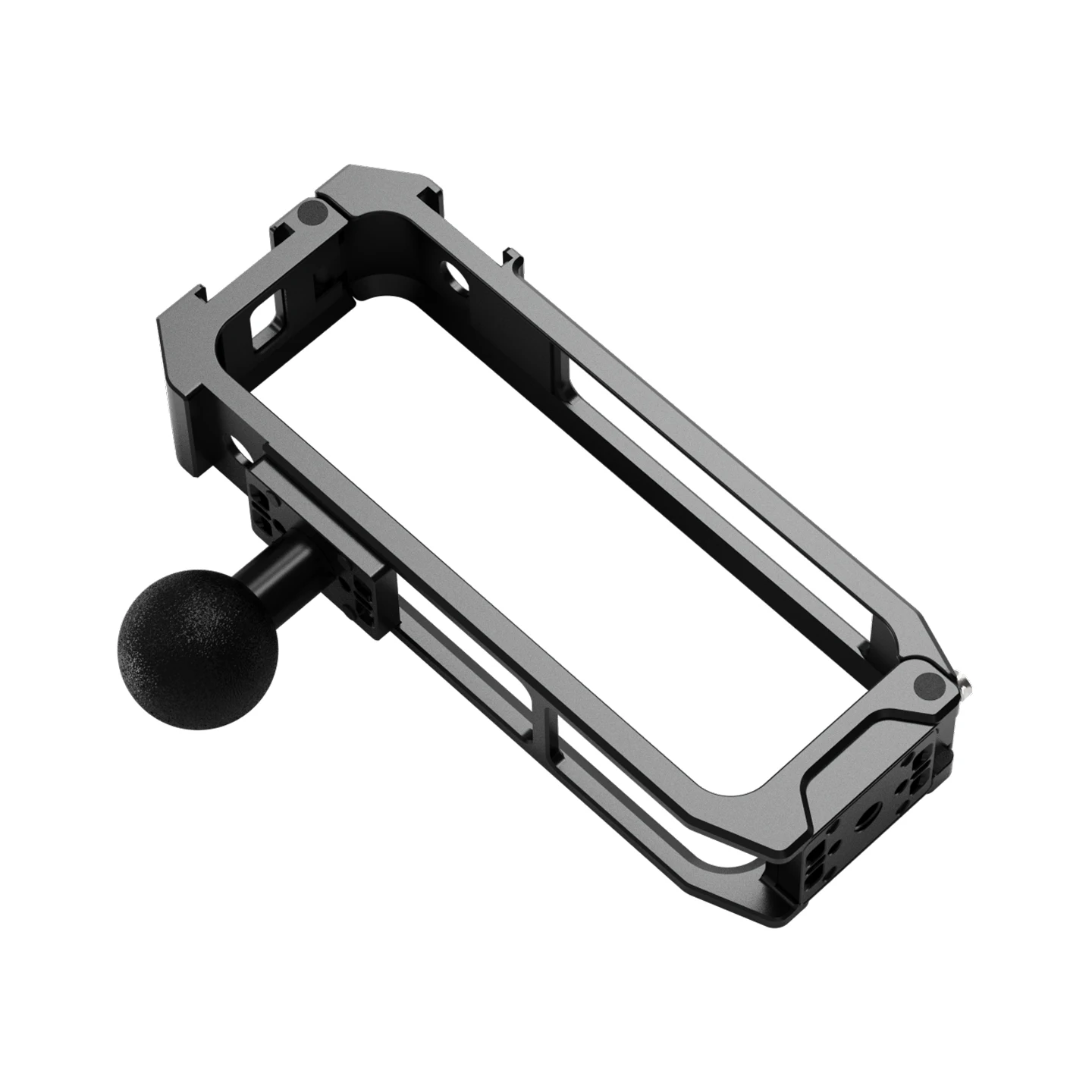 Feichao gaiola de câmera magnética para insta360 x5, caixa panorâmica de liberação rápida, horizontal, vertical, interruptor rápido, estrutura protetora de metal