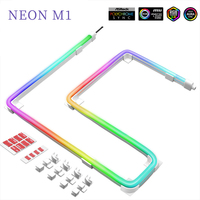 RGB LED Light Strip for PC Case for AURA Sync 5V 3 PIN ARGB Flexible Light Atmosphere Decorations for PC Case Chassis