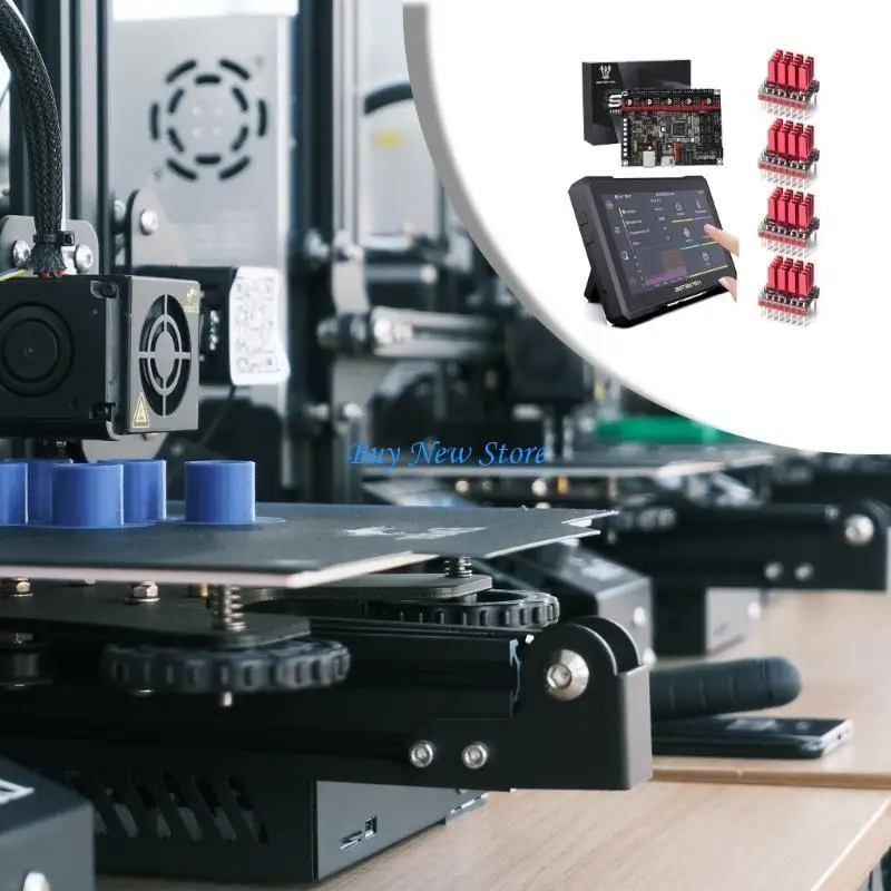 

20CE Printer Accessaries Pad 7 Touchscreens, SKR 3 Mainboard, 4 TMC5160T Driver