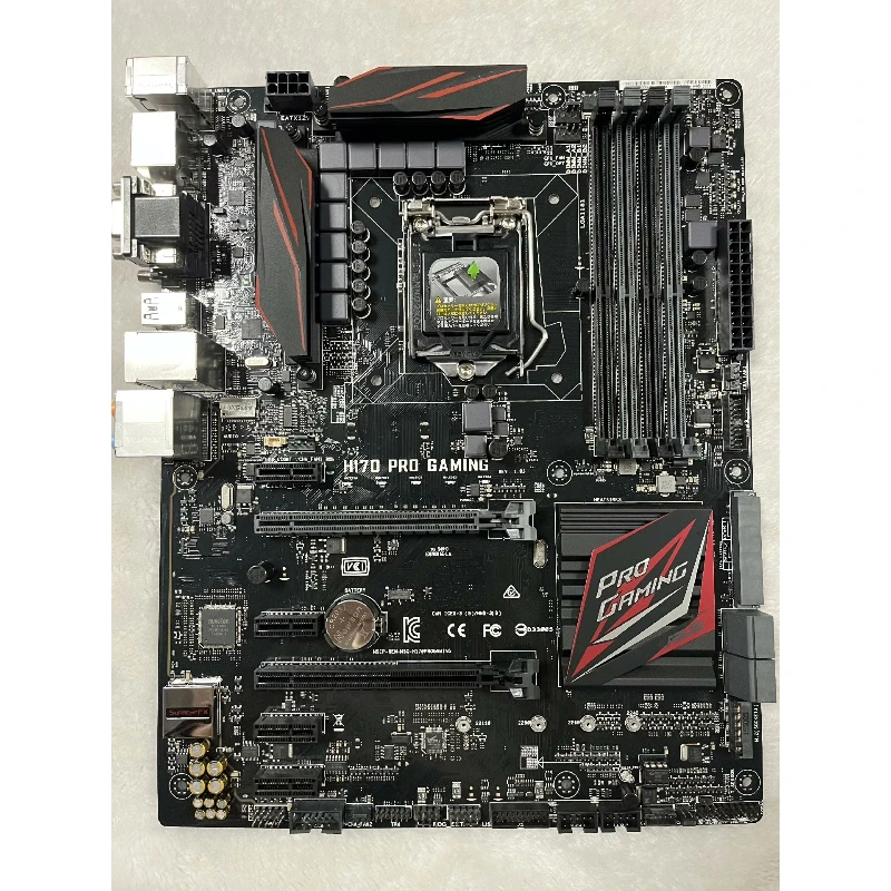 Used for ASUS H170 PRO GAMING LGA1151 ATX Gaming Motherboard Support 6/7 Gen Intel CPU DDR4 M.2