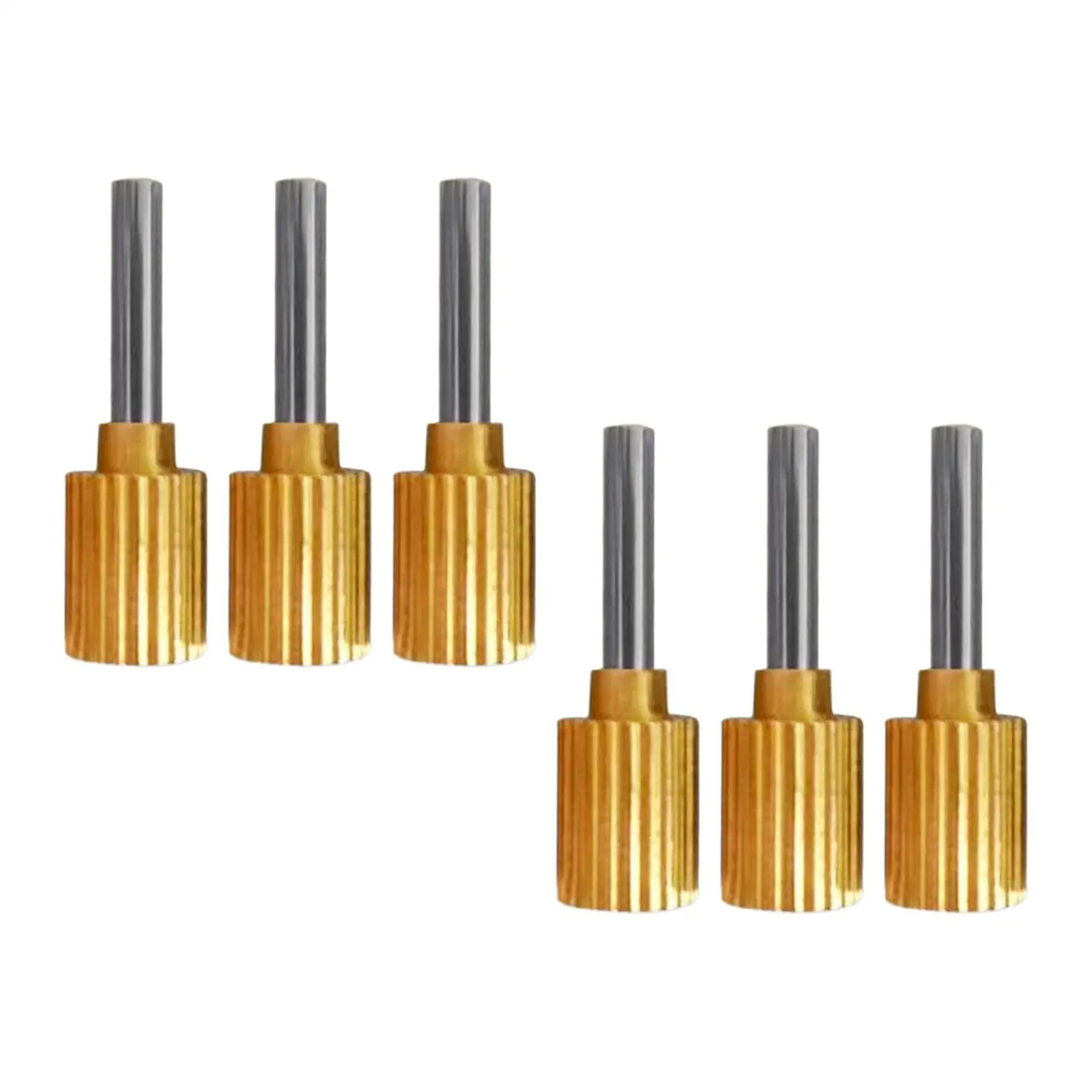 6Pcs Nozzles for Hot Glue Tool Professional Hot Glue Tool Tips Assortment Thread Fine Tip Replacement Small Diameter Nozzle