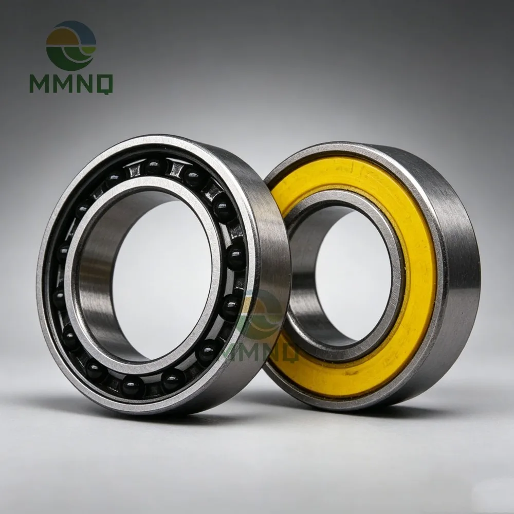 Premium Stainless Steel Ceramic Ball Bearing S6800-2RS-CERAMIC ABEC-3 10x19x5mm Double Rubber Sealed for Bike Suspension Rebuild