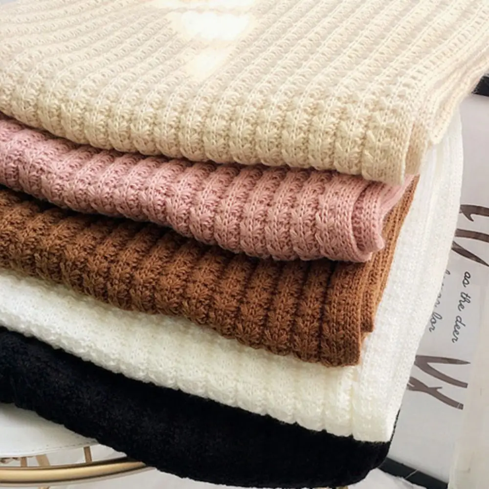 

Elegant Knitting Knitted Scarf Thicken Warm Winter Cashmere Scarves Windproof Soft Winter Shawl Student