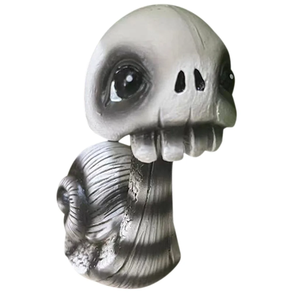 

Snail Table Decoration Halloween Mummy Ornaments Bobblehead Skull Home Office Resin Crafts Car Statue Bonsai Adornment