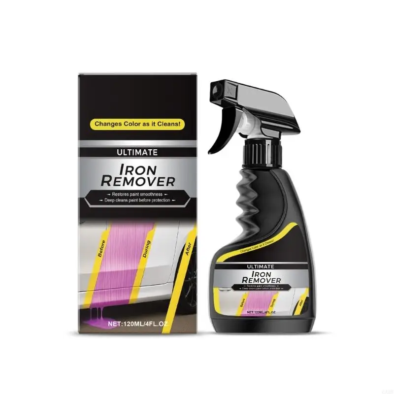 2025 New Automotive Maintenance Accessories 120ml Rust Remover Sprayer for Metal Car Chain