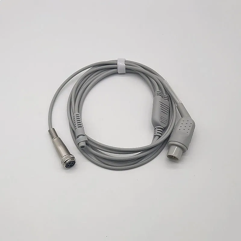 Compatible with Mindrays 0010-30-42743 CO7702 12 Pin Cardiac Output Cable Medical Patient Monitoring C.O. Y Connection Cable