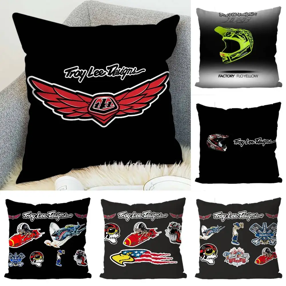 

Pillow Case Luxury Double-sided Troy Lee Designs For Car Pillows 45x45 Cushions Cover Home And Decoration Sofa Pillowcase 50x50