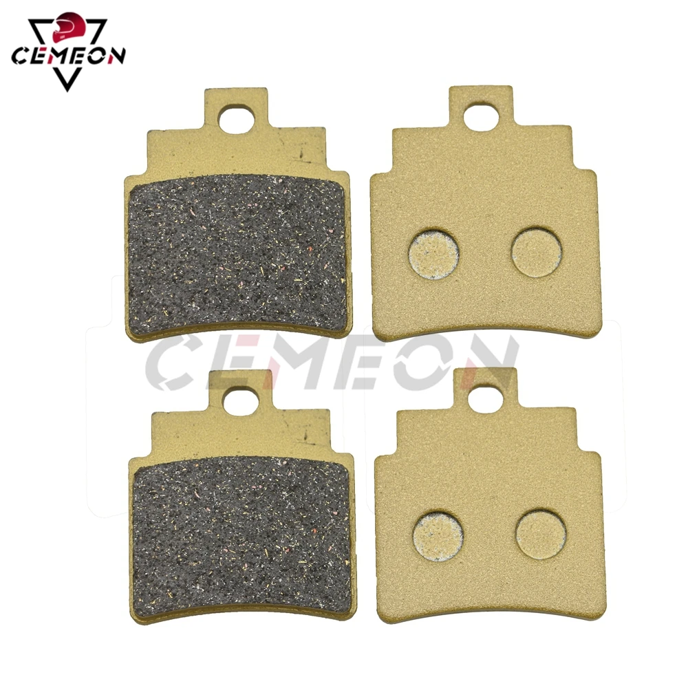 For ARCTIC CAT DVX250 Sport DVX300 KYMCO Grand Dink 250 KXR250 MXU250 Urban Quad 250 Maxxer 250/300 Motorcycle Rear Brake Pads