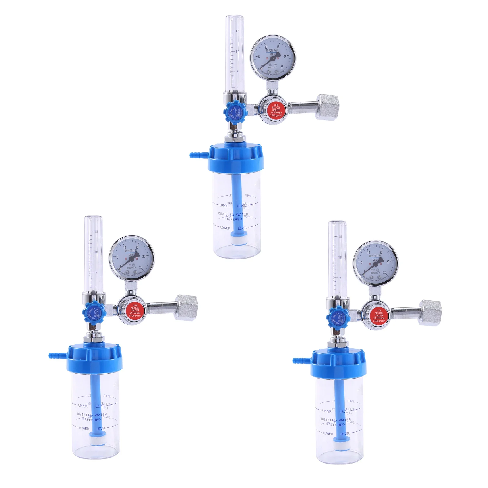 

A53Q-3X Oxygen Meter YH.YX11A Buoy Type Oxygen Inhalator Meter Pressure Reducing Valve Pressure Regulator G5/8