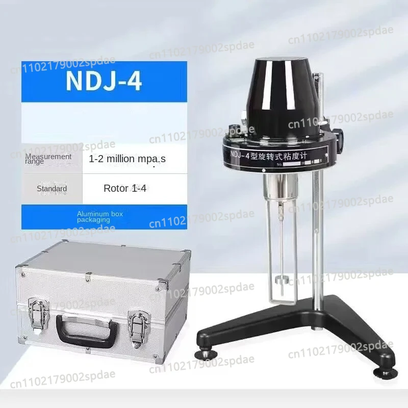 High-Precision Digital Rotary Viscometer - Laboratory Viscosity Tester with 10~2,000,000 MPa•s Range (NDJ-1/4)
