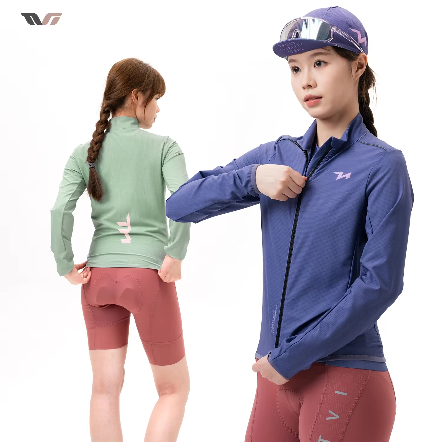 ROCKBROS TVI Professional Female Cycling Jacket Lightweight Breathable Windbreaker Coat Women Outdoor Sports Cycling Clothing