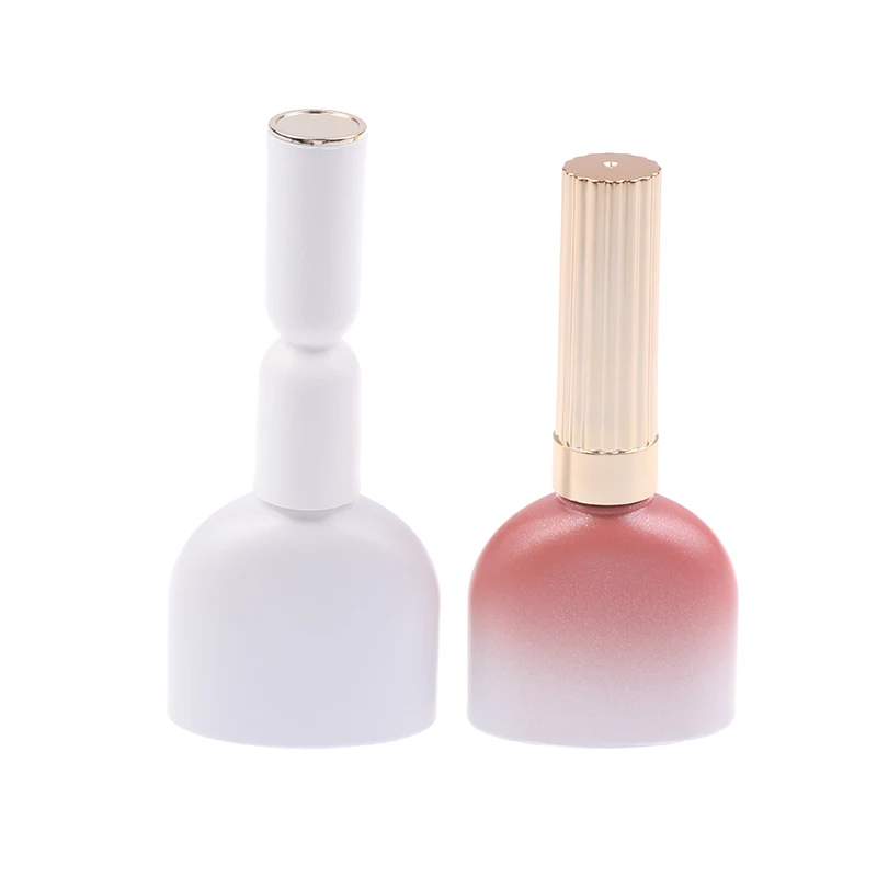 15 ml Mini Nagellack Glas Flasche Mit Pinsel Leere Nagel Gel Verpackung Container Nachfüllbare Kosmetische Topf Maniküre Öl Abgabe