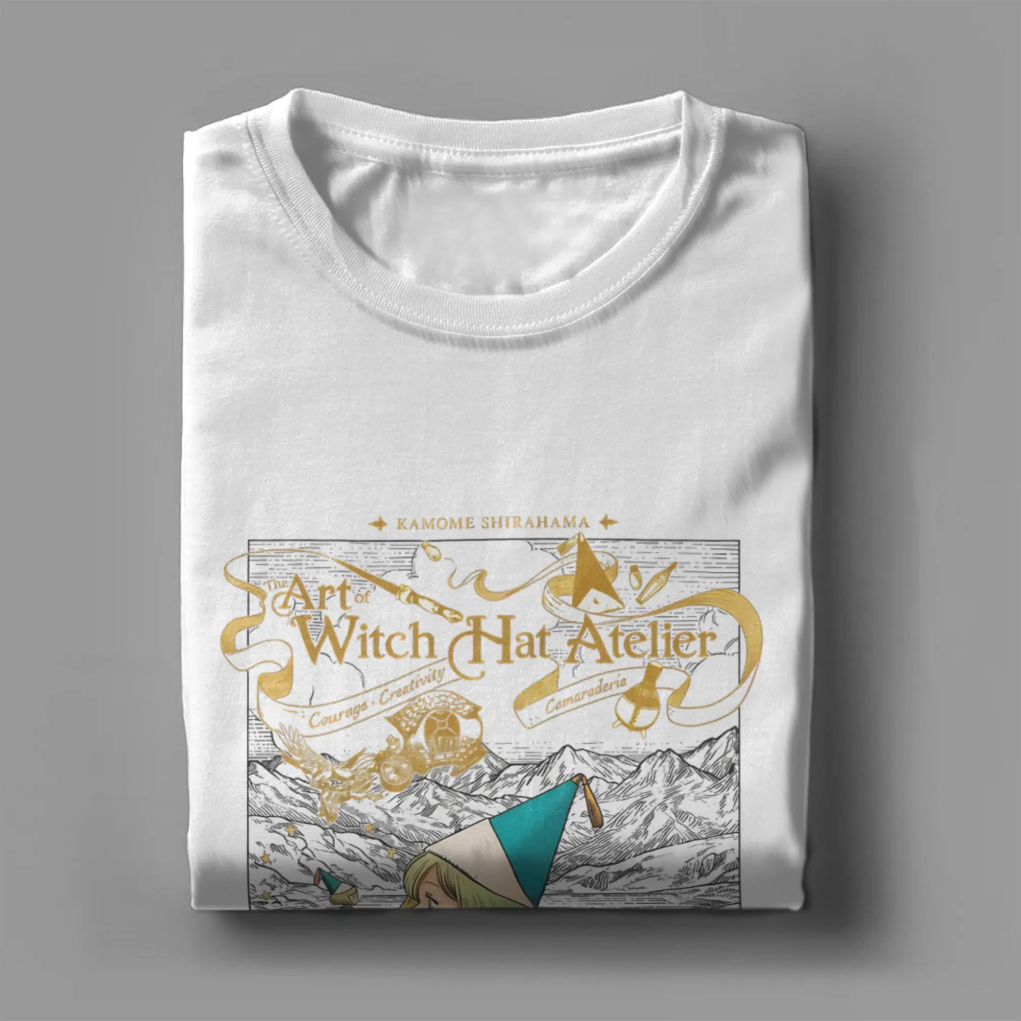 Men Women's T-Shirt Coco Anime Witch Hat Atelier Summer Tee Shirt Aesthetic Design Pure Cotton Tops Gift Idea